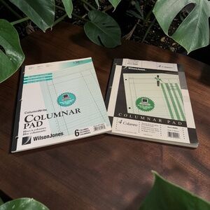 Wilson Jones Columnar Pads (SET of 2)